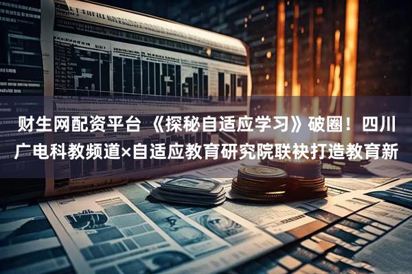 财生网配资平台 《探秘自适应学习》破圈！四川广电科教频道×自适应教育研究院联袂打造教育新