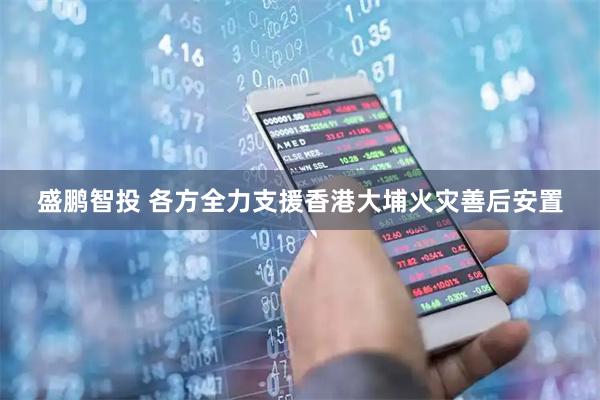 盛鹏智投 各方全力支援香港大埔火灾善后安置